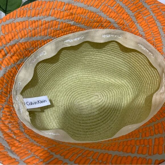 Calvin Klein hat beautiful tan orange - Picture 4 of 8